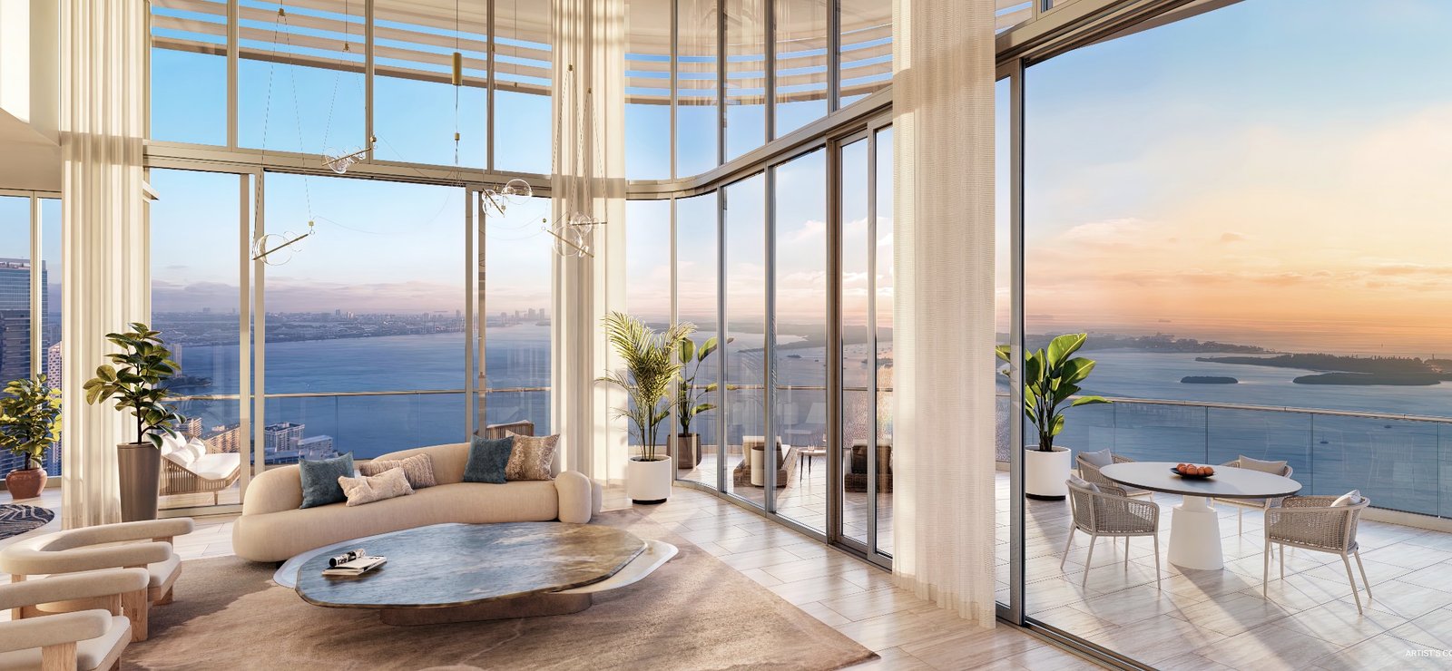 Exterior view of St. Regis Residences Miami