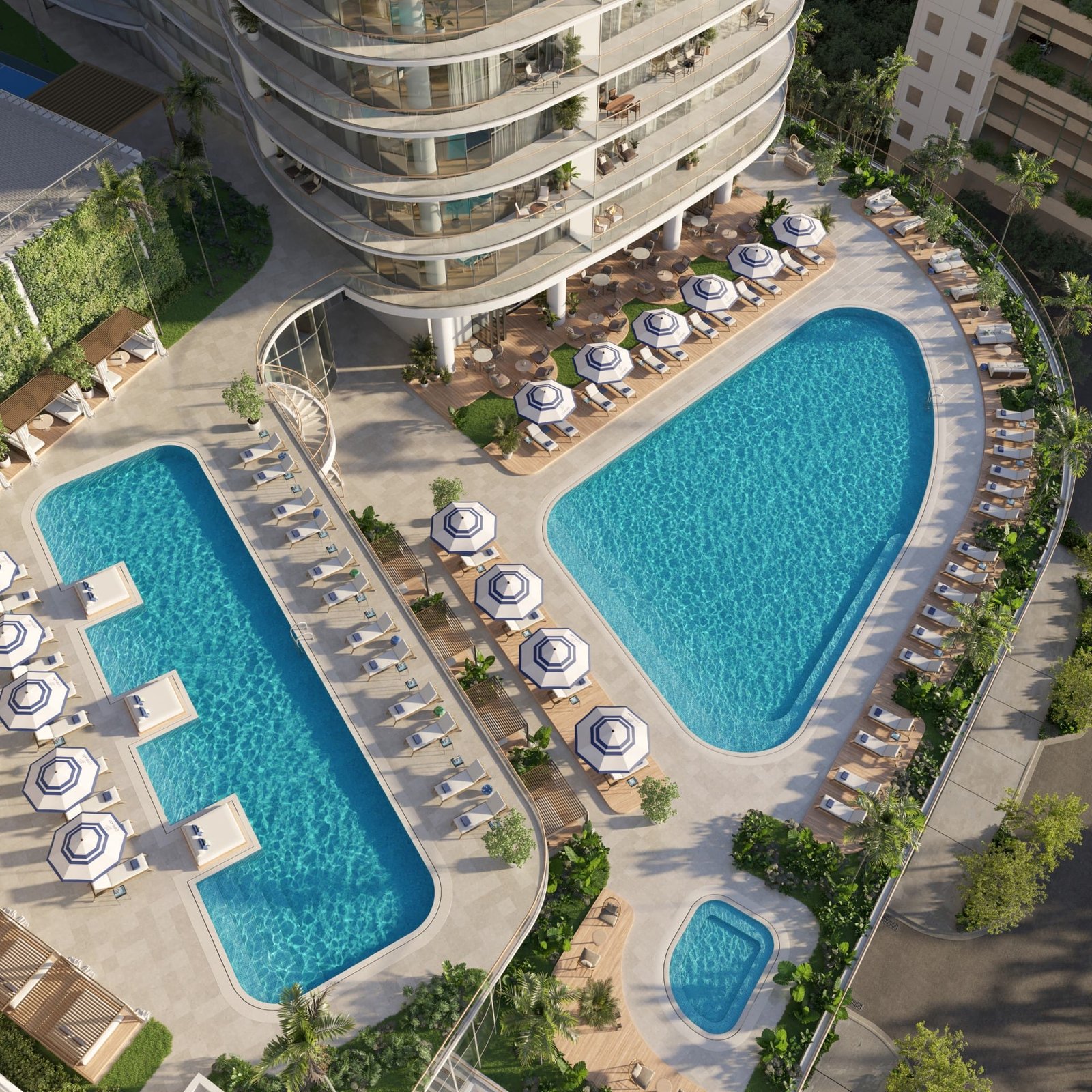 Cipriani Residences Miami resort pool
