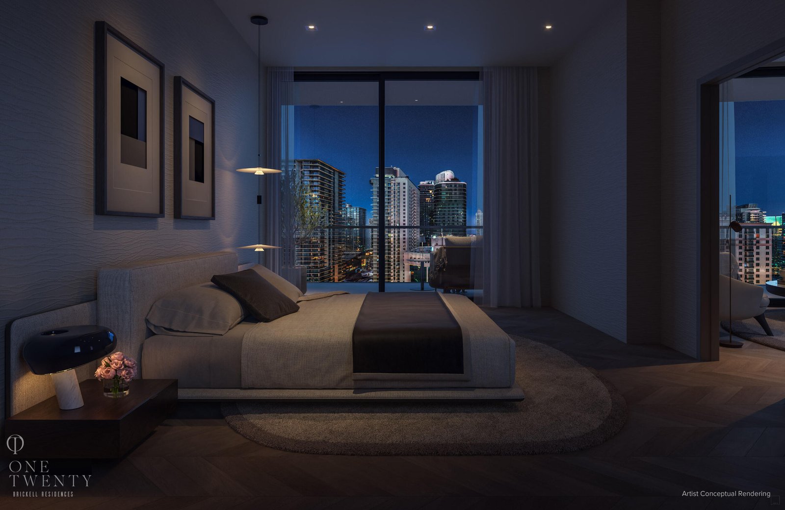 One Brickell Residences exterior architecture