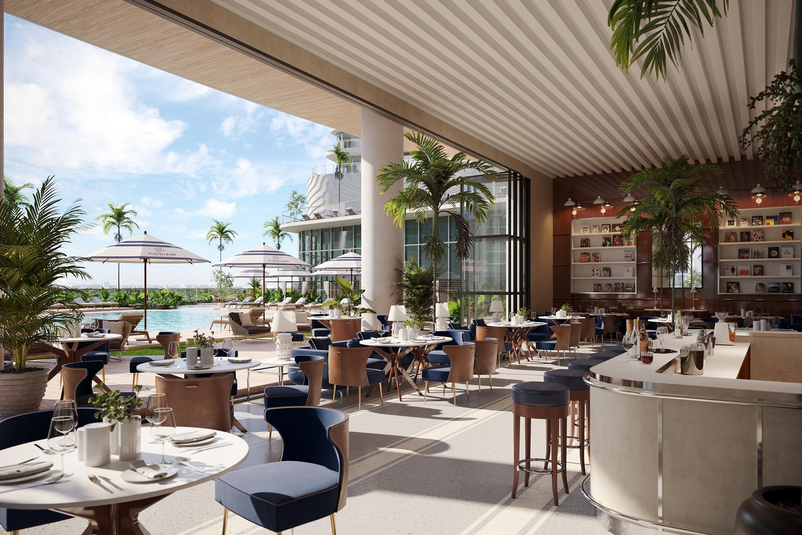 Cipriani Residences private restaurant