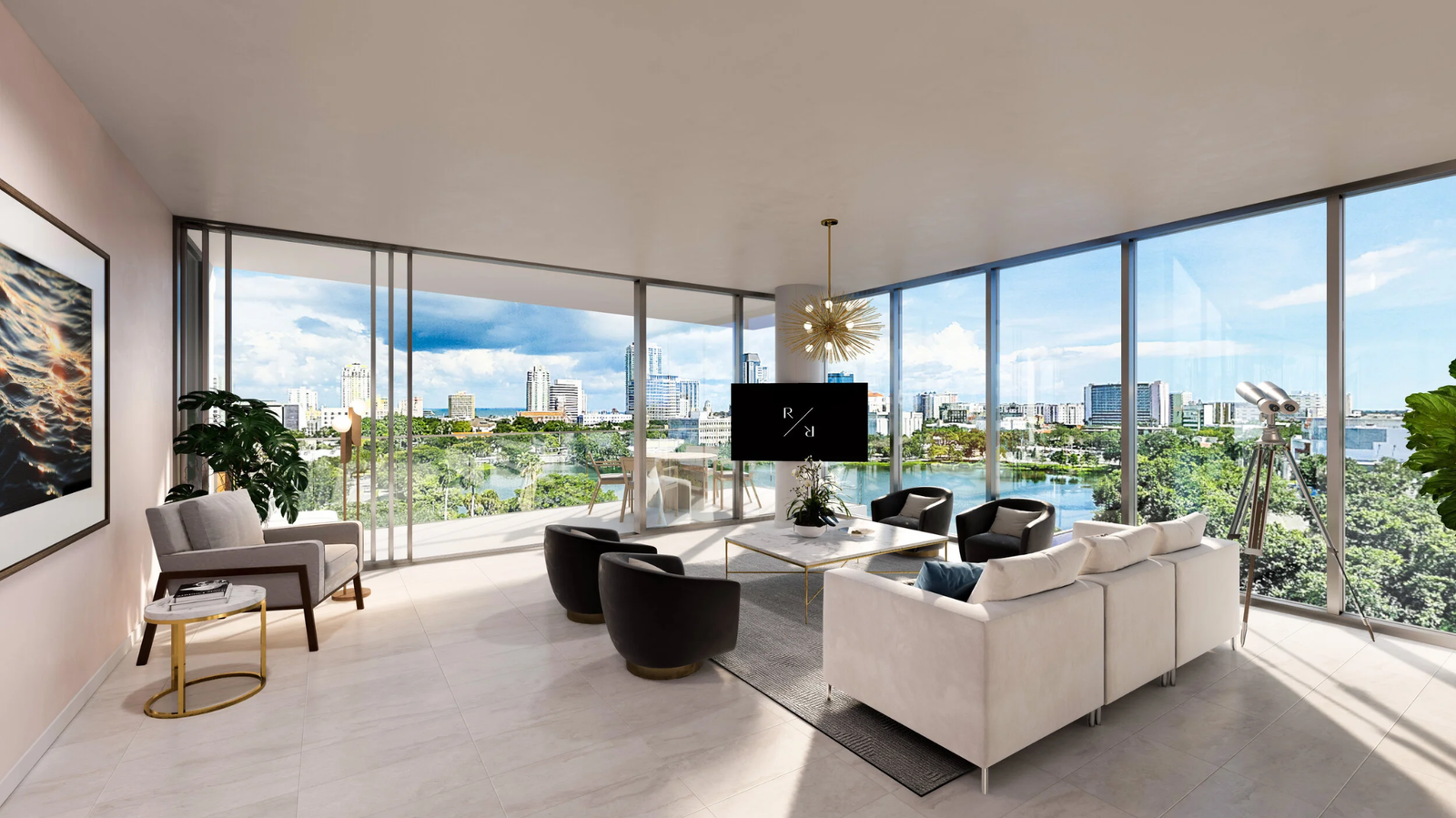 Rise Brickell residence interior