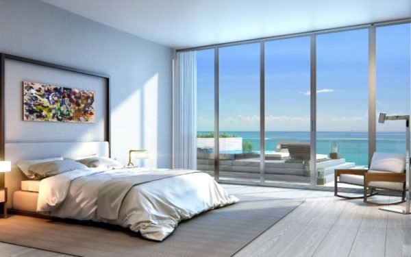 Echo Brickell residence with premium wood flooring